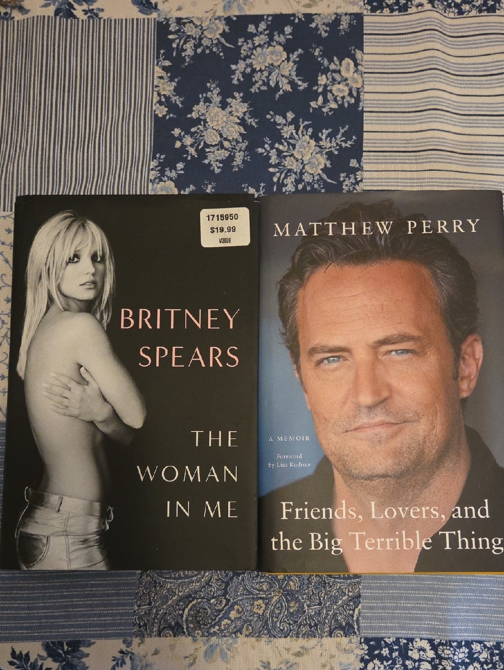 Britney Spears "The Woman In Me" Hardcover - Black & Pink Cover